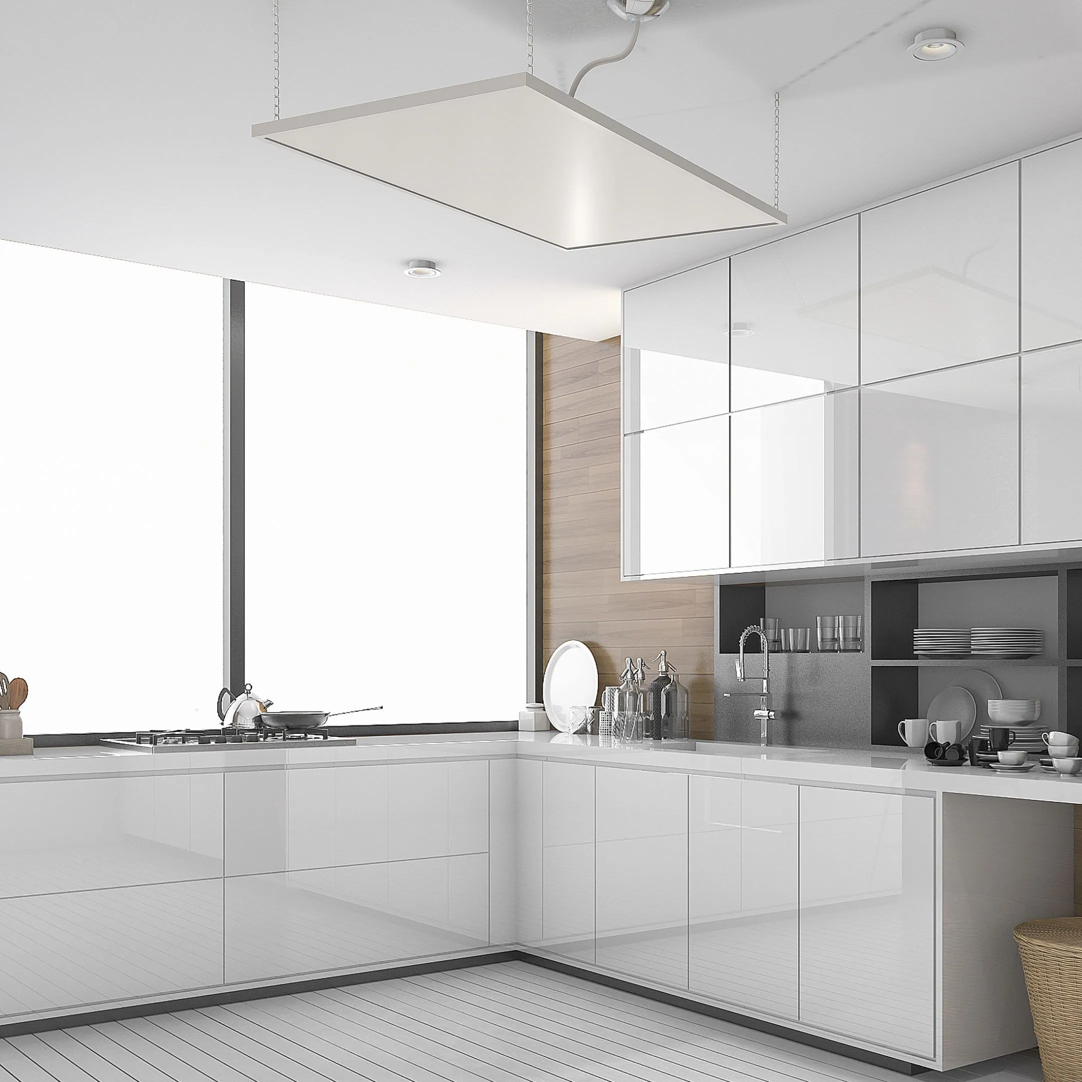 Deckenheizung Simpel Abgehängt