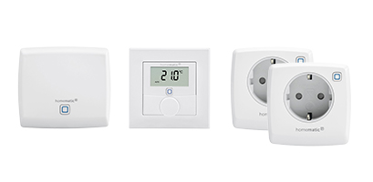 Enthaltene Smart Home Komponenten: 1 Raum, 2 Heizungen Plug & Play