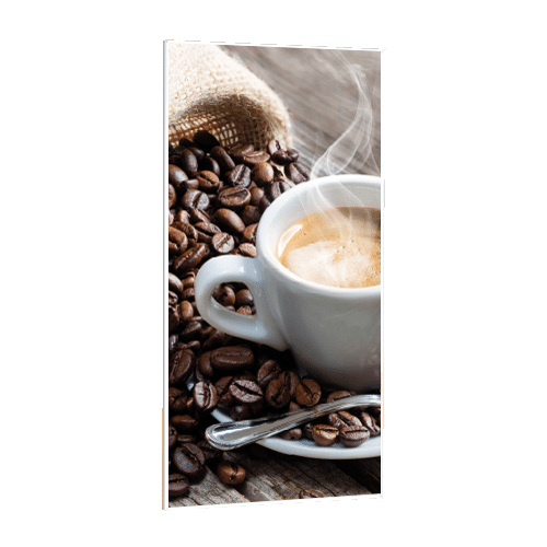 Infrarotheizung Bild Kaffee und Kaffeebohnen
