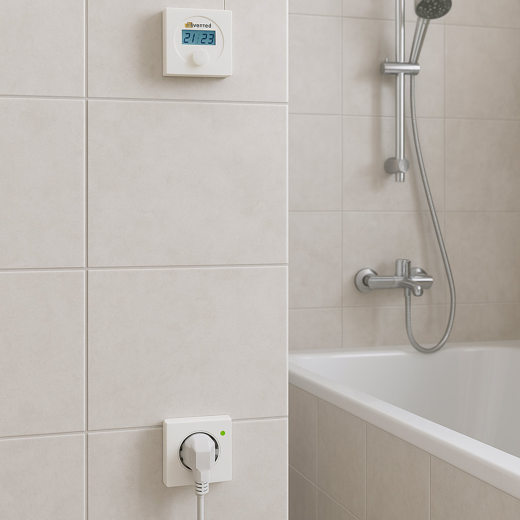 Thermostat im Bad