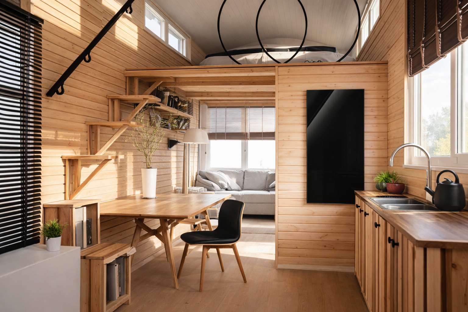 Infrarotheizung in Holzhaus