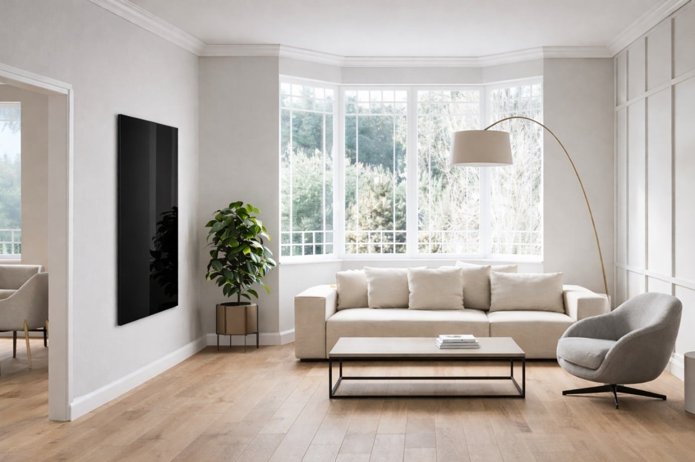 Altbauwohnung mit guter Isolierung