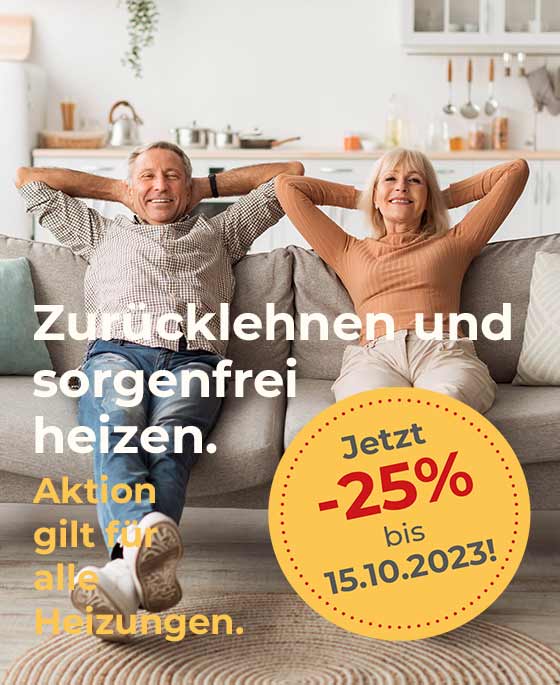Foto von zufriedenen Kunden die 25 % beim Kauf einer Infrarotheizung gespart haben.