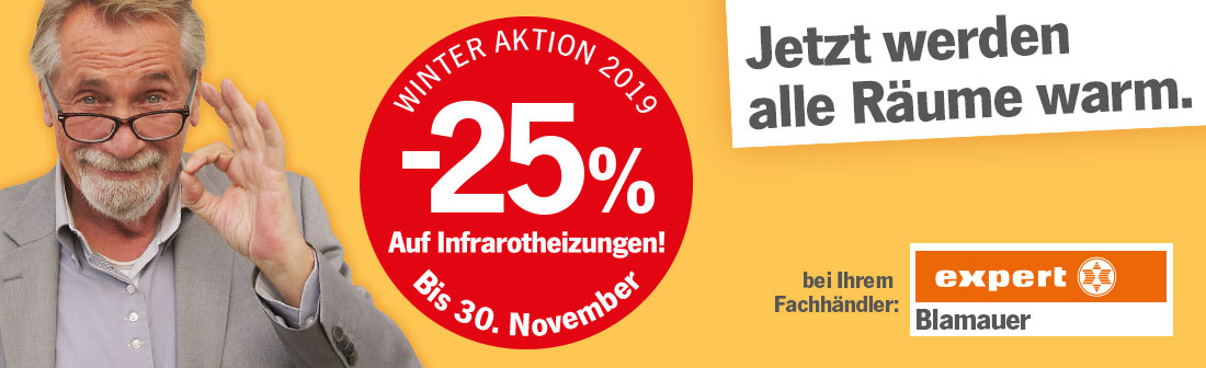 heatness Infrarotheizung bei Expert Blamauer in Aktion heatness Infrarotheizung bei Expert Blamauer in Aktion