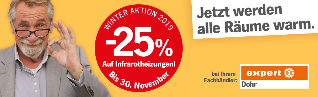 heatness Infrarotheizung bei Elektro Dohr in Aktion heatness Infrarotheizung bei Elektro Dohr in Aktion