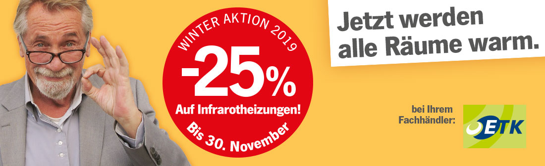 heatness Infrarotheizung bei Elektrotechnik Kappacher in Aktion heatness Infrarotheizung bei Elektrotechnik Kappacher in Aktion