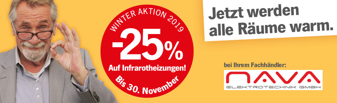 heatness Infrarotheizung bei Nava Elektroinstallationen in Aktion heatness Infrarotheizung bei Nava Elektroinstallationen in Aktion