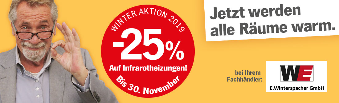 heatness Infrarotheizung bei Expert Winterspacher in Aktion heatness Infrarotheizung bei Expert Winterspacher in Aktion
