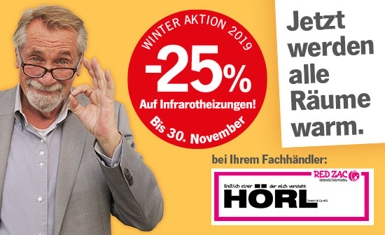heatness Infrarotheizung bei Elektro Hörl in Aktion heatness Infrarotheizung bei Elektro Hörl in Aktion