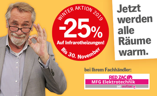 heatness Infrarotheizung bei MFG Elektrotechnik in Aktion heatness Infrarotheizung bei MFG Elektrotechnik in Aktion