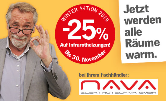 heatness Infrarotheizung bei Nava Elektroinstallationen in Aktion heatness Infrarotheizung bei Nava Elektroinstallationen in Aktion