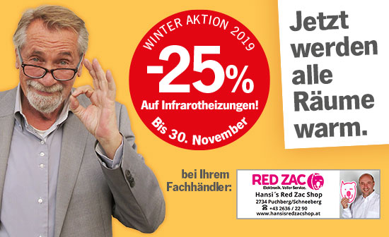 heatness Infrarotheizung bei Hansi’s Red Zac Shop in Aktion heatness Infrarotheizung bei Hansi's Red Zac Shop in Aktion