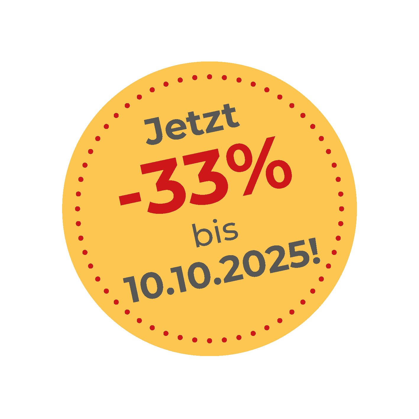 -33% auf alle Heizungen