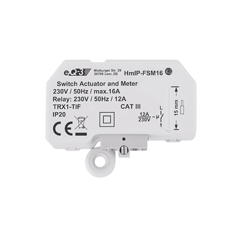 Flush-mounted switch/measurement actuator