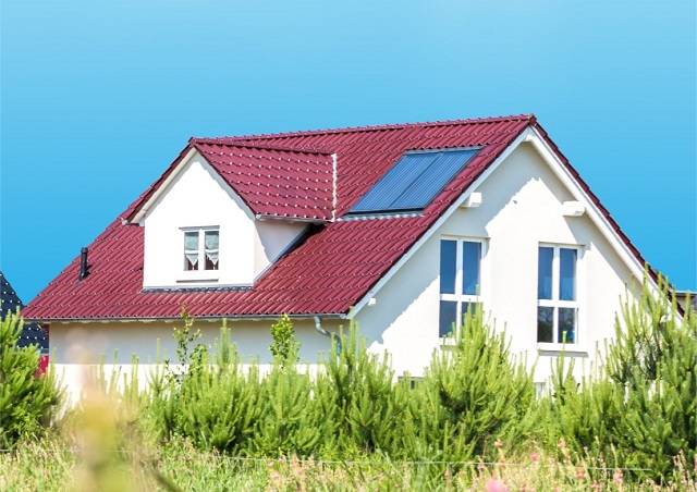 Infrarotheizung in einem Einfamilienhaus in Niederösterreich