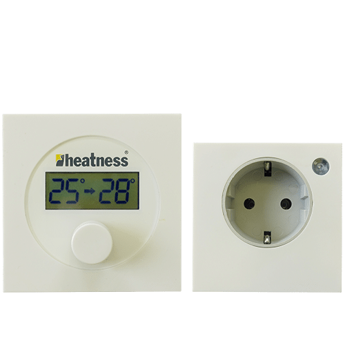 Funk LED Thermostat Steckdose Heizung Infrarotheizung Steuerung