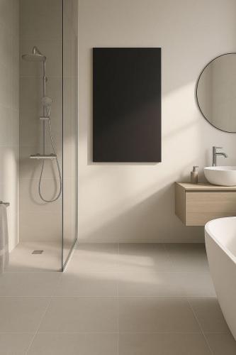 Badezimmer-Glas-Bad-schwarz-XL