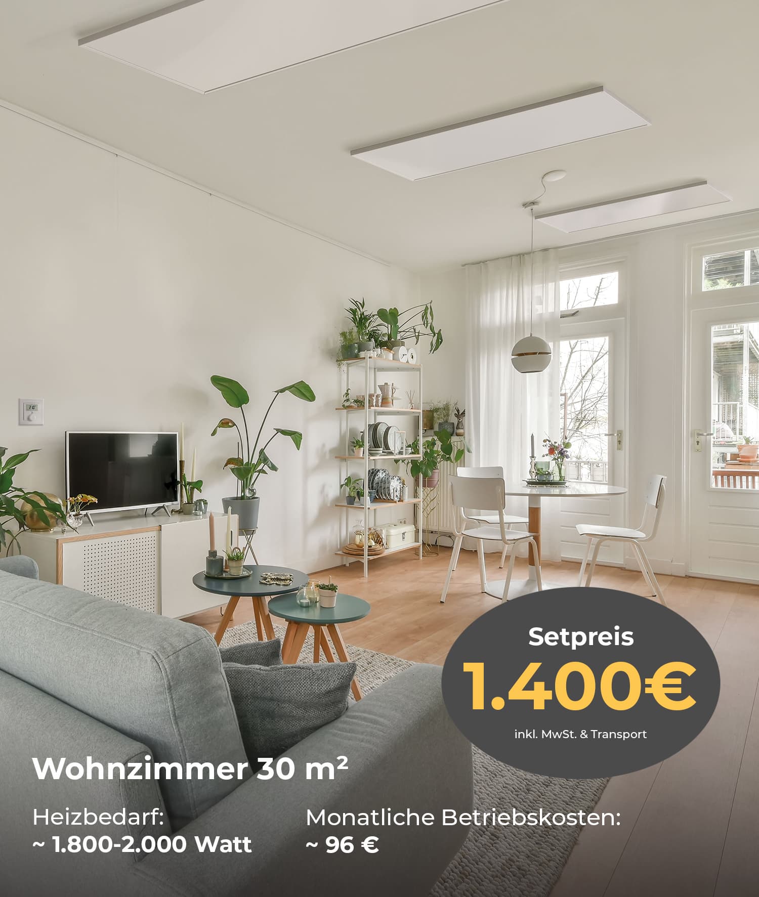 Wohnzimmer Kosten Infrarotheizung